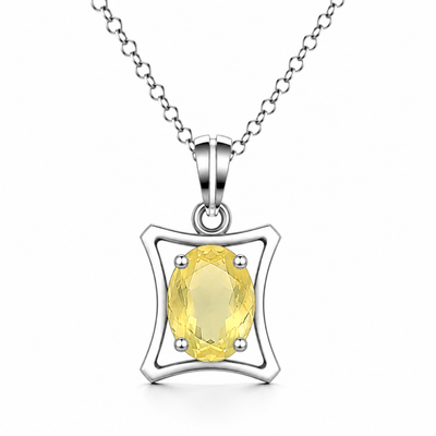 Ethnic Crown | Yellow saphire