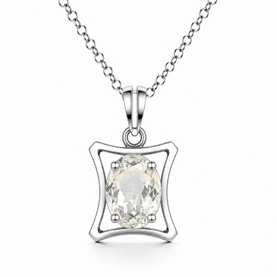 Ethnic Crown | White saphire