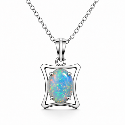 Ethnic Crown | Fire opal