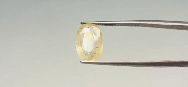 Yellow sapphire - 5.5 Carat