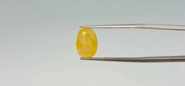 Yellow sapphire - 6.9 Carat